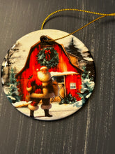 Load image into Gallery viewer, Santa with Barn
