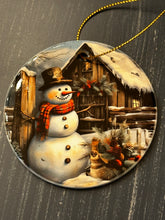 Load image into Gallery viewer, Western Snowman #3
