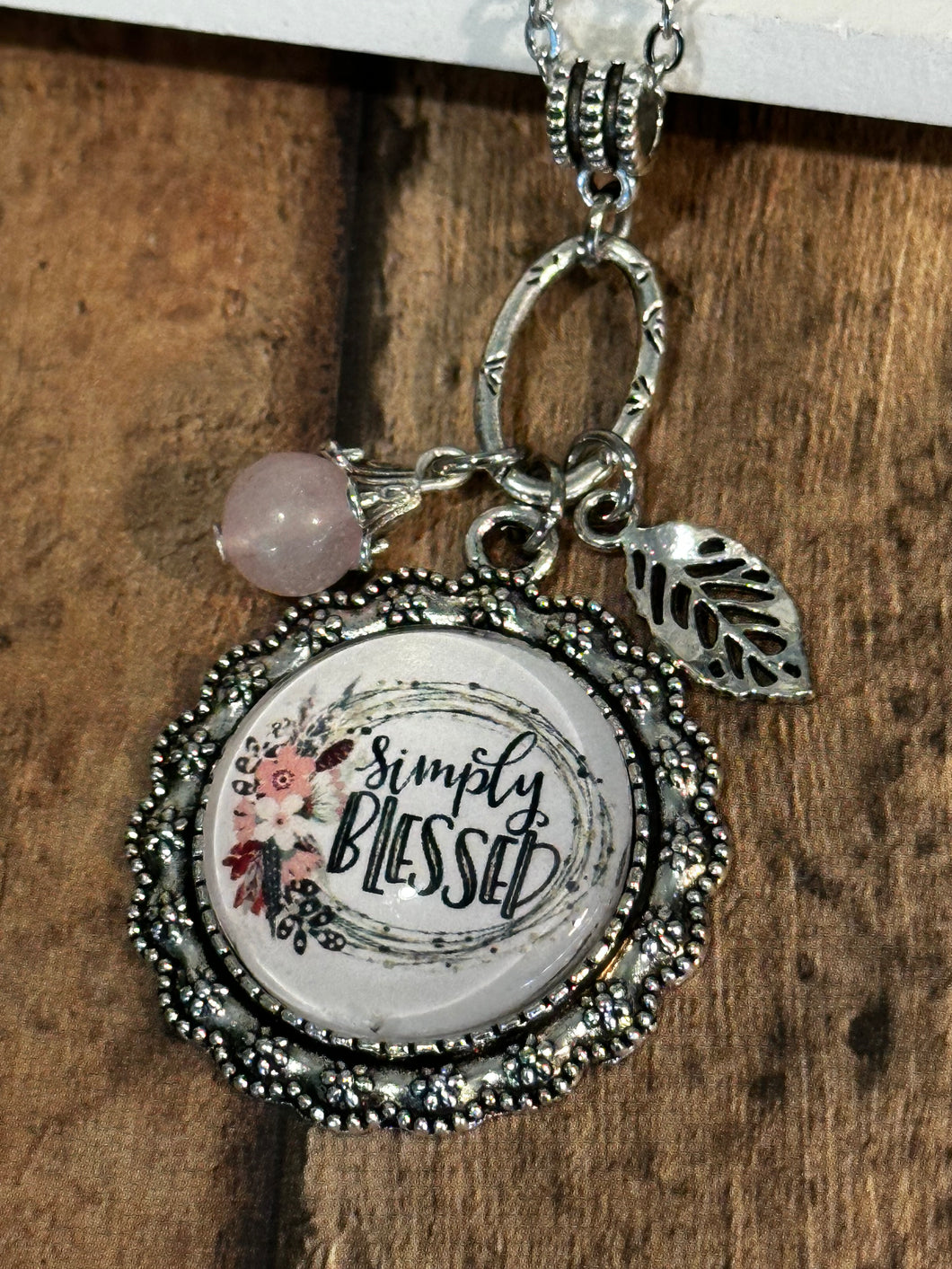 SIMPLY BLESSED Necklace (C124) 24