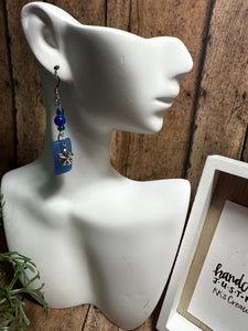 SEAGLASS Necklace or Earrings (20")