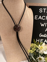 Load image into Gallery viewer, LEATHER BOLO TIE (BL02)
