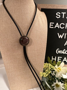 LEATHER BOLO TIE (BL02)