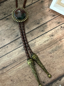 LEATHER BOLO TIE (BL02)