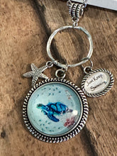 Load image into Gallery viewer, JUST KEEP SWIMMING/TURTLE Necklace (C69) 24&quot;
