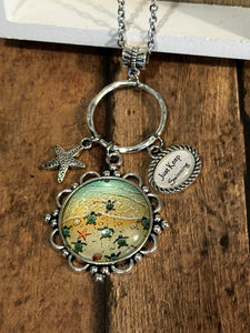 JUST KEEP SWIMMING Necklace (C127) 24"