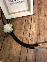 Load image into Gallery viewer, LEATHER BOLO TIE (BL07)
