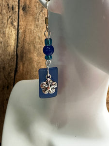 SEAGLASS Necklace or Earrings (20")