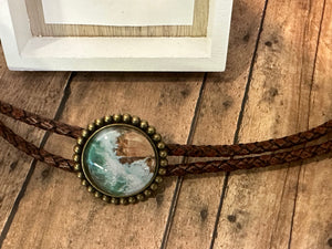 LEATHER BOLO TIE (BL06)