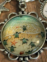 Load image into Gallery viewer, JUST KEEP SWIMMING Necklace (C127) 24&quot;
