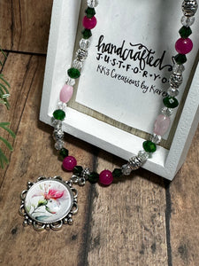 FLOWER Necklaces & Earrings (NE07)