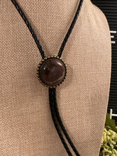 Load image into Gallery viewer, LEATHER BOLO TIE (BL02)
