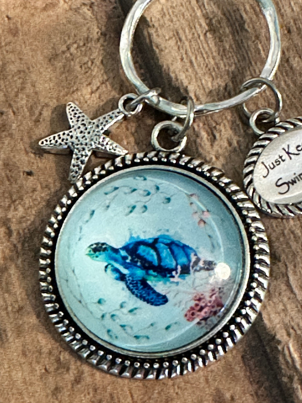JUST KEEP SWIMMING/TURTLE Necklace (C69) 24