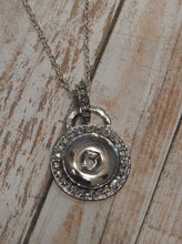 Load image into Gallery viewer, ROUND RHINESTONE Snap Necklace
