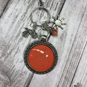 BIKE IN THE SUN Necklace (C33)