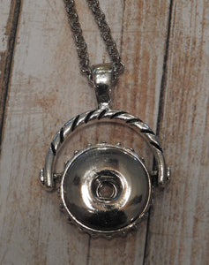 NAUTICAL Snap Necklace