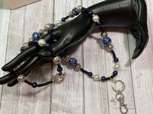 Load image into Gallery viewer, LANYARD-Blue/Silver (L02)
