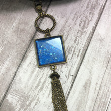 Load image into Gallery viewer, BRONZE &amp; BLUE Necklace (N65)
