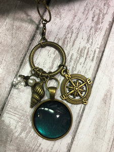 COMPASS Necklace (C122) 30"
