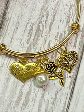 Load image into Gallery viewer, BRIDE TRIBE Charm Bangle
