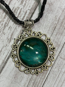 ALCOHOL INK Necklace (N94) 18-20"