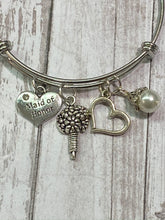 Load image into Gallery viewer, BRIDAL PARTY Charm Bangle
