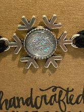 Load image into Gallery viewer, SNOWFLAKE Leather Bracelet (BR09)
