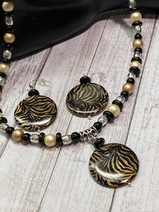 ANIMAL PRINT Earrings (NE01-E)