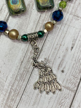 Load image into Gallery viewer, PEACOCK Necklace &amp; Earrings Set (NE079)
