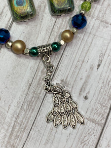 PEACOCK Necklace & Earrings Set (NE079)