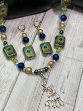Load image into Gallery viewer, PEACOCK Necklace &amp; Earrings Set (NE079)
