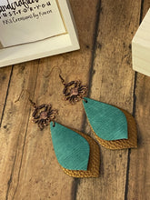 Load image into Gallery viewer, FAUX Leather Crab Earrings (EA0058)
