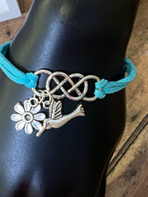 Load image into Gallery viewer, HUMMINGBIRD Leather Bracelet (BR29)
