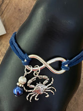 Load image into Gallery viewer, CRAB LOVER Leather Bracelet (BR39)
