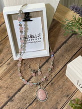 Load image into Gallery viewer, ROSE QUARTZ Necklace (NE83-N)
