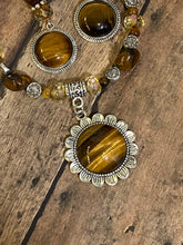 Load image into Gallery viewer, TIGER&#39;S EYE Earrings (NE084-E)
