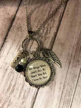 Load image into Gallery viewer, HER/HIS WINGS WERE READY Necklace (N03) 24"
