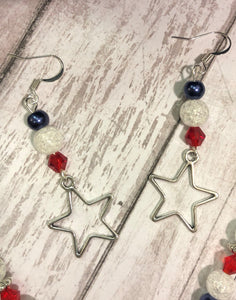 STAR Necklace & Earrings Set (NE036)