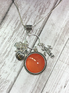 FALL Charm Necklace (C80) 24"