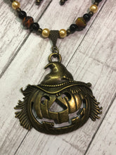 Load image into Gallery viewer, WITCH/SCARECROW Necklace &amp; Earrings Set (NE067)
