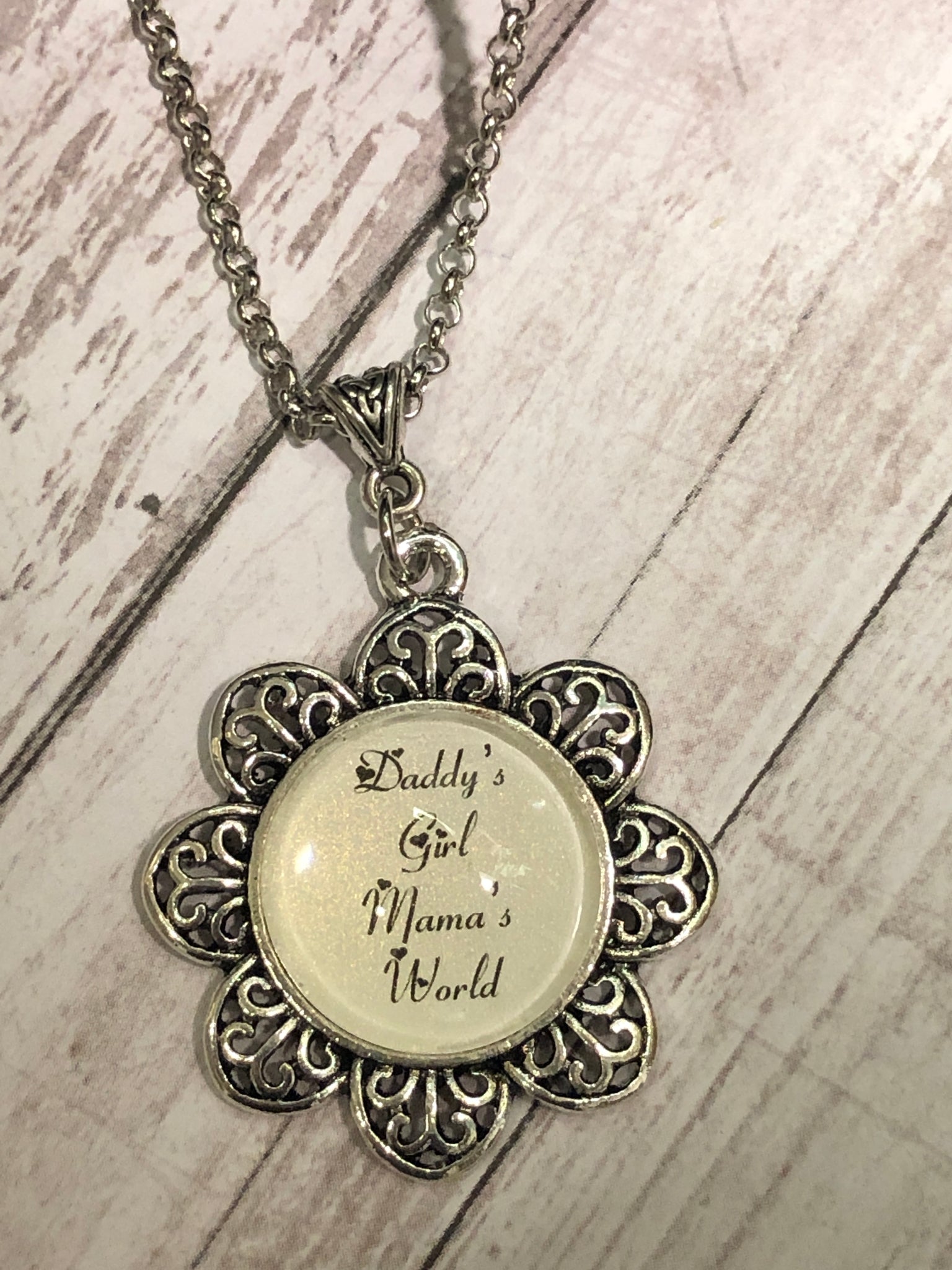 Fashion Daddys Girl Necklace Personalized Name Necklace Girl Kids Love  Fathers Day Dad Daddy Gift For Kids Birthday Gift290S From Chunchun2020,  $53.75 | DHgate.Com