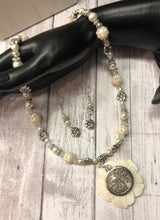 Load image into Gallery viewer, MOM Necklace &amp; Earrings Set (NE020)
