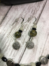 Load image into Gallery viewer, SILVER MEDALLION Earrings
