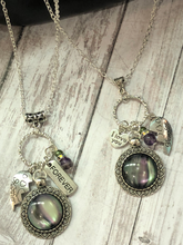 Load image into Gallery viewer, MOTHER/DAUGHTER Necklace Set (N124)
