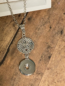 SAND DOLLAR Snap Necklace (S65)