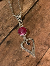 Load image into Gallery viewer, HEART Mini Snap Necklace (S71) 24&quot;
