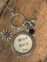 Load image into Gallery viewer, MOM IN LOVE Necklace (C189) 24&quot;
