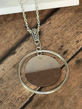 Load image into Gallery viewer, SILVER/WOOD &amp; RESIN Necklace
