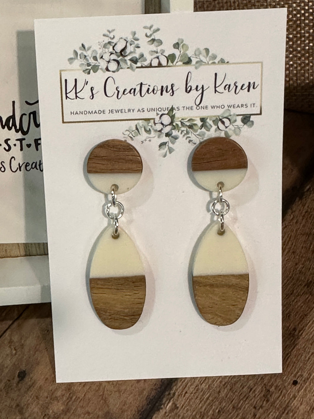 WOOD & RESIN Earrings