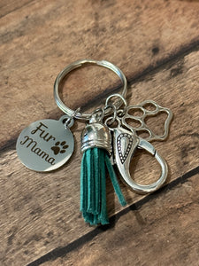 FUR MAMA Purse Charm/Key Chain