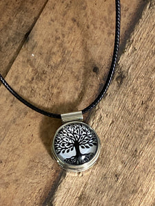 FAMILY TREE Snap Necklace (S37) 18-20"